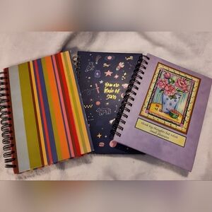NEW! 3 Spiral Notebooks
